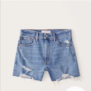 Abercrombie & Fitch High Rise Mom Shorts